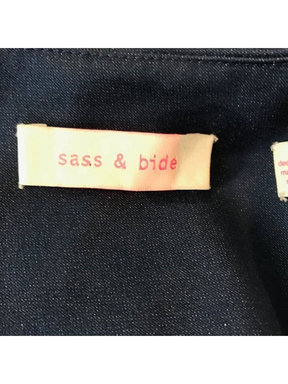 Sass & Bide The Match Blazer Size 4 - Picture 6 of 7